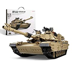 Feleph Military M1A2 Tank Model Kit with 5 Soldier for sale  Delivered anywhere in UK