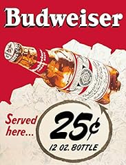 Vintage retro budweiser for sale  Delivered anywhere in USA 