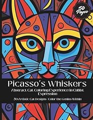 Picasso whiskers abstract for sale  Delivered anywhere in UK