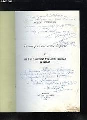 Pavane armee disparue. d'occasion  Livré partout en France