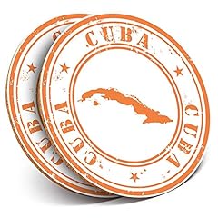 Round coasters cuba for sale  Delivered anywhere in UK