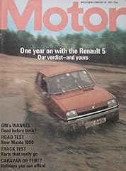 Motor magazine 1974 for sale  Delivered anywhere in Ireland