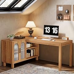 Tribesigns shaped desk for sale  Delivered anywhere in USA 