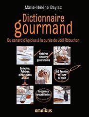 Dictionnaire gourmand canard d'occasion  Livré partout en Belgiqu