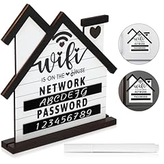 Wood wifi sign for sale  Delivered anywhere in USA 