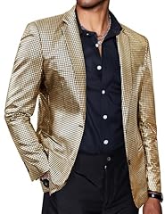 Coofandy mens metallic for sale  Delivered anywhere in USA 