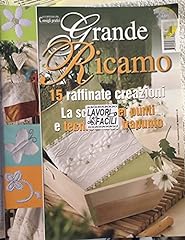 Grande ricamo rivista usato  Spedito ovunque in Italia 
