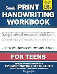 Small print handwriting for sale  Delivered anywhere in USA 