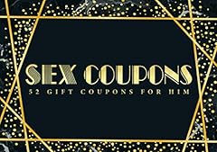 Sex coupons gift for sale  Delivered anywhere in UK