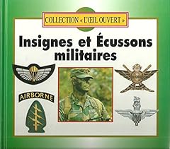 Insignes écussons militaires d'occasion  Livré partout en France