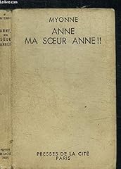 Anne soeur anne d'occasion  Livré partout en France
