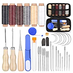 Pcs leather sewing for sale  Delivered anywhere in UK