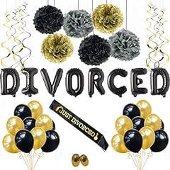 divorce party decorations for sale  Delivered anywhere in UK