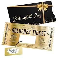 Goldenes ticket gutschein gebraucht kaufen  Wird an jeden Ort in Deutschland