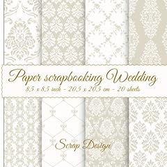 Paper scrapbooking wedding for sale  Delivered anywhere in UK