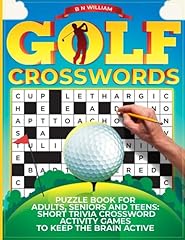 Golf crossword puzzle for sale  Delivered anywhere in UK