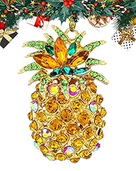 Pineapple ornament christmas for sale  Delivered anywhere in USA 