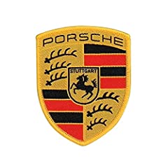 Porsche wappen aufnäher gebraucht kaufen  Wird an jeden Ort in Deutschland