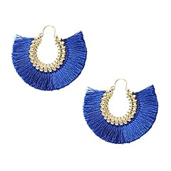 Tassel hoop earring for sale  Delivered anywhere in USA 
