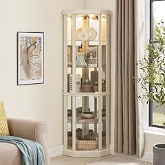 Lighted curio cabinet for sale  Delivered anywhere in USA 
