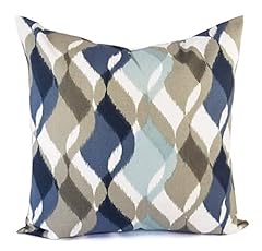 Blue brown pillows for sale  Delivered anywhere in USA 