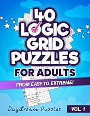 Logic grid puzzles for sale  Delivered anywhere in USA 