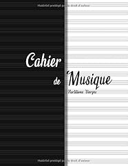 Cahier musique partitions d'occasion  Livré partout en France