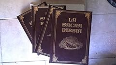 Sacra bibbia volumi usato  Spedito ovunque in Italia 