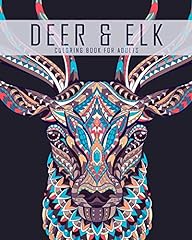 Deer elk coloring for sale  Delivered anywhere in USA 