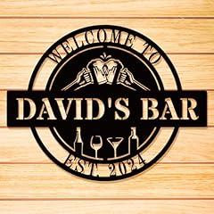 Personalized name bar for sale  Delivered anywhere in USA 