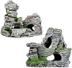 2pcs aquarium rock gebraucht kaufen  Wird an jeden Ort in Deutschland