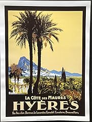 Affiche hyères côte d'occasion  Livré partout en France