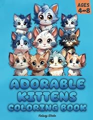 Adorable kittens coloring for sale  Delivered anywhere in UK