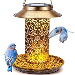 Solar Bird Feeder, Hanging Wild Bird Feeders, Outdoor for sale  Delivered anywhere in UK