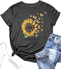 Women sunflower shirts for sale  Delivered anywhere in USA 