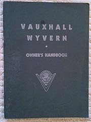 Vauxhall wyvern owner for sale  Delivered anywhere in UK