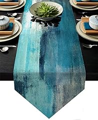 Turquoise grey table for sale  Delivered anywhere in UK