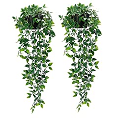 Artificial hanging plants for sale  Delivered anywhere in UK