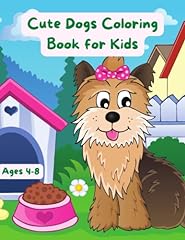 Cute dogs coloring for sale  Delivered anywhere in UK