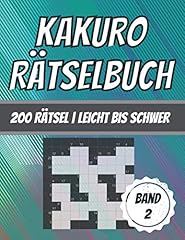 Kakuro rätselbuch 200 gebraucht kaufen  Wird an jeden Ort in Deutschland