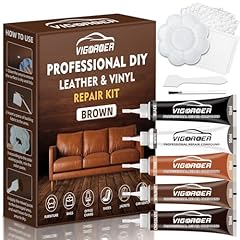 Brown leather repair for sale  Delivered anywhere in USA 