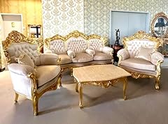 Beige french louis for sale  Delivered anywhere in UK