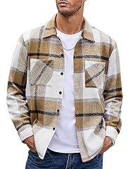 Coofandy mens plaid for sale  Delivered anywhere in USA 