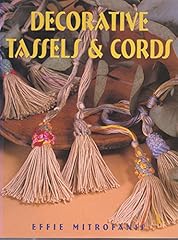 Decorative tassels cords d'occasion  Livré partout en Belgiqu