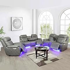 Leather power recliner for sale  Delivered anywhere in USA 