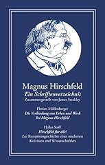 Magnus hirschfeld schriftenver gebraucht kaufen  Wird an jeden Ort in Deutschland