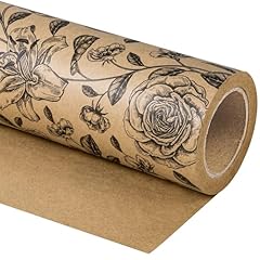 Wrapaholic kraft floral for sale  Delivered anywhere in USA 