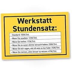 Dankedir werkstatt stundensatz gebraucht kaufen  Wird an jeden Ort in Deutschland