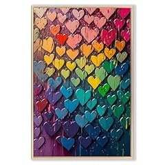 Eeuqiauot colorful heart for sale  Delivered anywhere in USA 