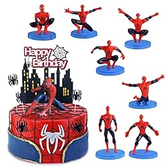 Torta spiderman decorazioni usato  Spedito ovunque in Italia 